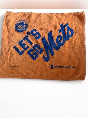MLB New York Mets Orange and Blue Rally Towel